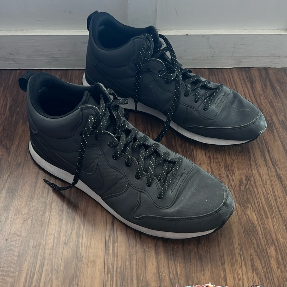 Mens Nike Internationalist Mid 3M Grey